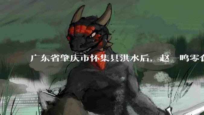 广东省肇庆市怀集县洪水后，赵一鸣零食店被哄抢，物资和收银机里面的几千块钱被哄抢一空，如何评价？